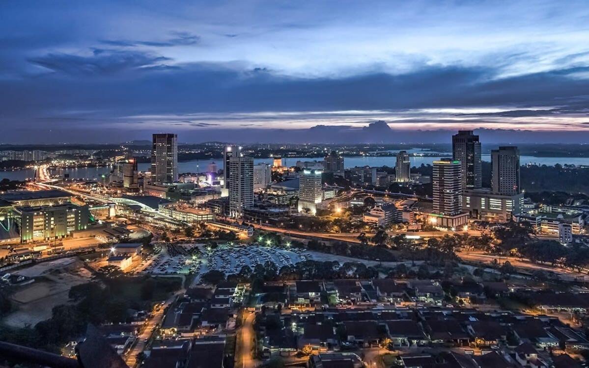 Cozy & High Floor Suite In Suasana Jb 15, Views Johor Bahru Exterior foto